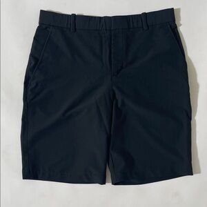 NIKE GOLF Black Flat Front Men's Golf Shorts